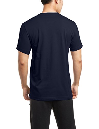 adidas Orig Trefoil T Camiseta, Hombre, Azul (Tinley), L