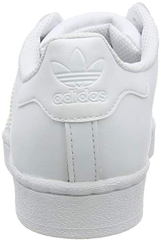 Adidas Originals Superstar J, Zapatillas de Básquetbol, Footwear White/Footwear White/Footwear White, 37 1/3 EU