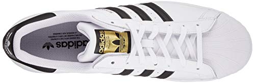 adidas Originals Superstar, Zapatillas Deportivas Hombre, Footwear White/Core Black/Footwear White, 40 2/3 EU