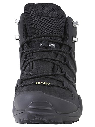 adidas outdoor Mens Terrex Swift R2 Mid GTX Shoe (10 - Black/Black/Black)
