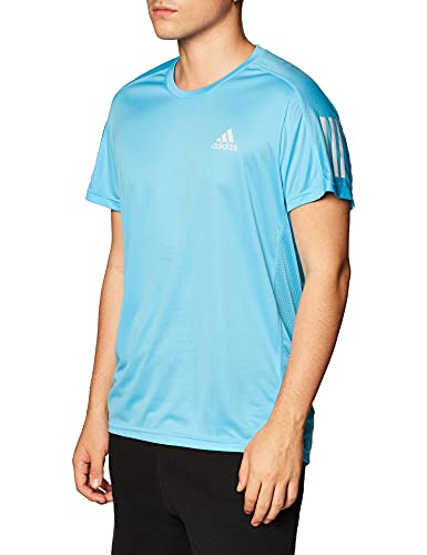 adidas Own The Run tee T-Shirt (Short Sleeve), Hombre, sigcya/refsil, M