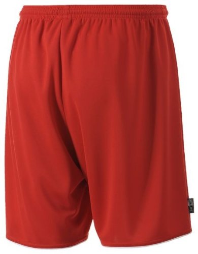 adidas Parma II SHT WO - Pantalón corto para hombre, color rojo/blanco, talla XXS