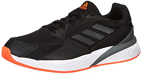 adidas Response Run, Road Running Shoe Hombre, Core Black/Carbon/Iron Metallic, 43 1/3 EU