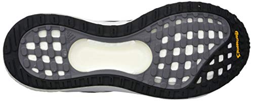 adidas Solar Glide 3 Running Shoe, White/Black/Signal Green, 7.5