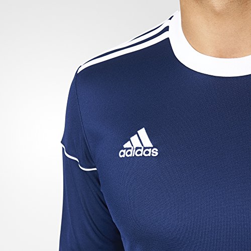 adidas Squad 17 JSY LS Camiseta de Manga Larga, Hombre, Azul (Azuosc/Blanco), 2XL