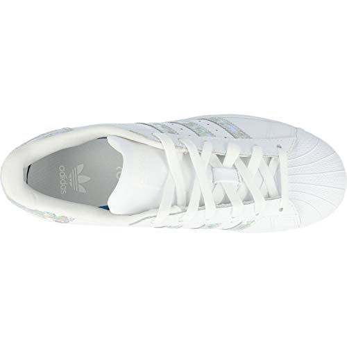adidas Superstar J Zapatillas de Gimnasia Unisex Niños, Blanco (Ftwr White/Ftwr White/Ftwr White Ftwr White/Ftwr White/Ftwr White), 37 1/3 EU