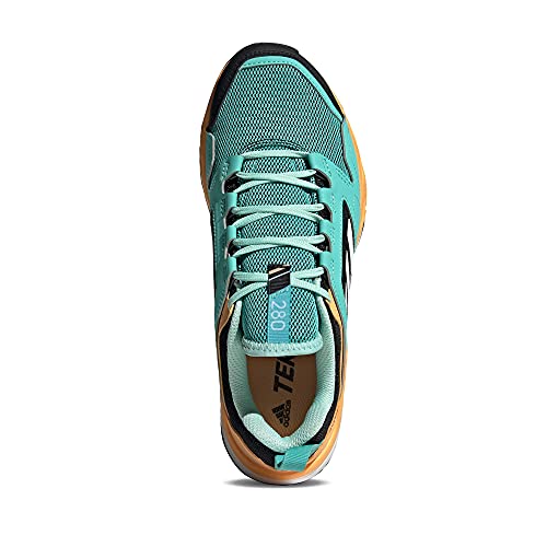 adidas Terrex Agravic TR W, Zapatillas de Trail Running Mujer, MENACI/FTWBLA/NARBRU, 38 2/3 EU