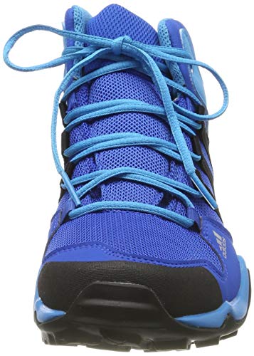 Adidas Terrex Ax2R Mid CP K, Zapatillas de Marcha Nórdica Unisex Niños, Azul (Blue Beauty/Core Black/Shock Yellow Blue Beauty/Core Black/Shock Yellow), 32 EU