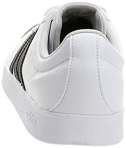 adidas VL Court 2.0, Zapatillas Hombre, Blanco (Footwear White/Core Black/Core Black 0), 41 1/3 EU