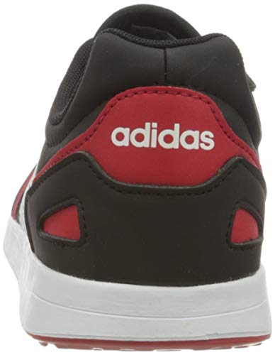 adidas VS Switch 3, Road Running Shoe, Core Black/Cloud White/Scarlet, 38 2/3 EU