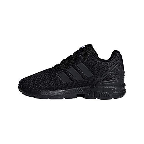 Adidas ZX Flux El I, Zapatillas de Deporte Unisex niño, Negro (Negbás/Negbás/Negbás 000), 25 EU