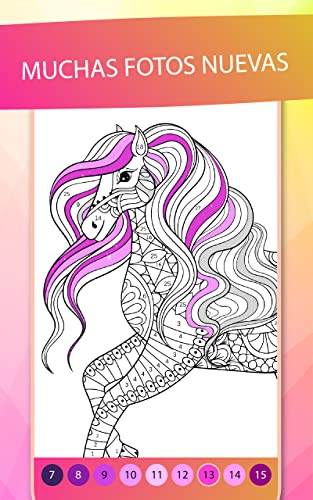 Adults Stress Relieve Coloring Book By Numbers with Animation