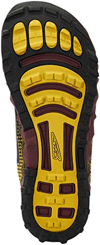 ALTRA Men's AL0A4VQB Superior 4.5 Trail Running Shoe, Yellow/Port - 8 M US