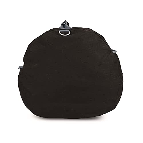 Amazon Basics - Bolsa grande de viaje/deporte (lona, 98 l), color negro
