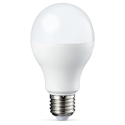 Amazon Basics - Bombilla de luz puntual E27 tipo LED, 14 W (equivalente a 100 W), blanco cálido, pack de 2