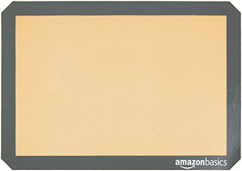 Amazon Basics - Tapete de silicona para hornear, juego de 2 unidades