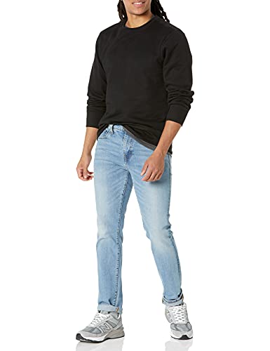 Amazon Essentials Crewneck Fleece Sweatshirt Sudadera, Negro (Black), XX-Large