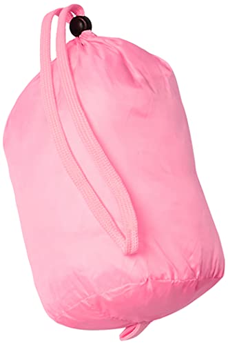 Amazon Essentials Girls' Lightweight Water-Resistant Packable Puffer Jacket Chaqueta, Rosa (Neon Flamingo Pink), Large