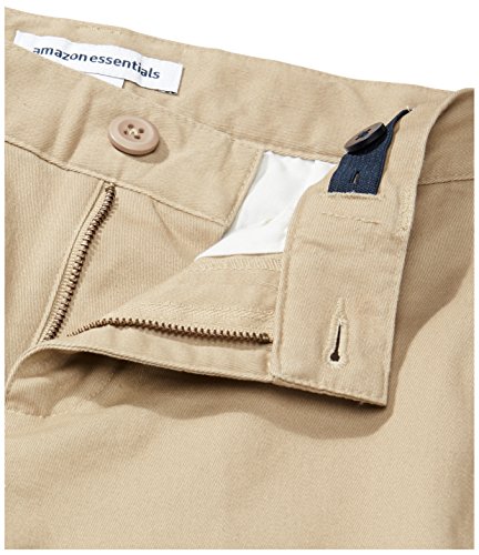 Amazon Essentials – Pantalón corto para niño, Caqui, US 10 (EU 134-140 CM, S)