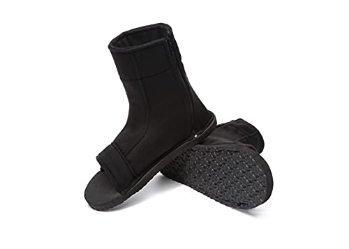 Anime Ninja Cosplay Zapatos Negro Halloween [US 5 - US 11] [ Adulto/Niño ], color Negro, talla 30 EU