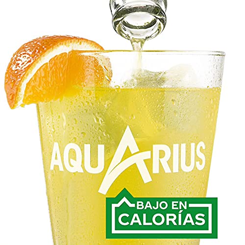 Aquarius Naranja - Bebida funcional con sales minerales, baja en calorías - botella 1.5L