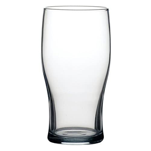 Arcoroc Tulip - Vasos de cerveza nucleados (570 ml, marca CE, 570 ml) Con certificado CE. Cantidad del paquete: 48.