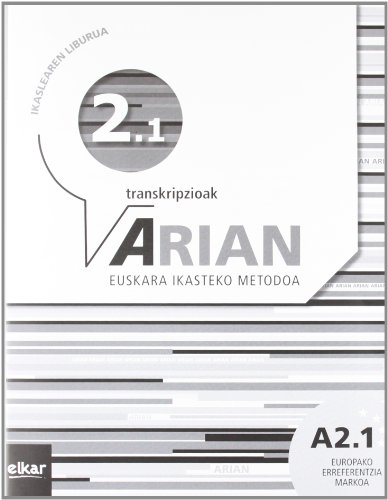 Arian A2.1 Ikaslearen liburua (+CD audioa)