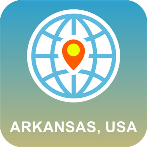 Arkansas, EE.UU. Mapa