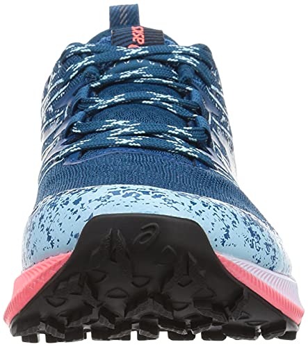 ASICS Fuji Lite 2, Zapatillas de Running Mujer, Bleu Foncã Gris, 41.5 EU