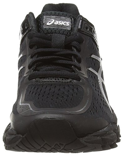 ASICS Gel-Kayano 22 - Zapatillas de Running para Mujer, Color Negro (Onyx/Silver/Charcoal 9993), Talla 35.5