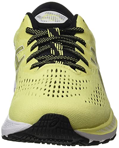 Asics Gel-Kayano 28, Running Shoe Hombre, Glow Yellow/White, 42.5 EU