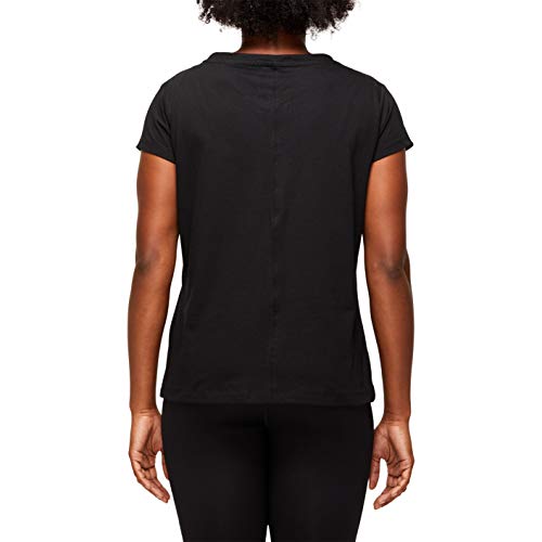 Asics Logo Graphic tee Camiseta, Mujer, Performance Black, L