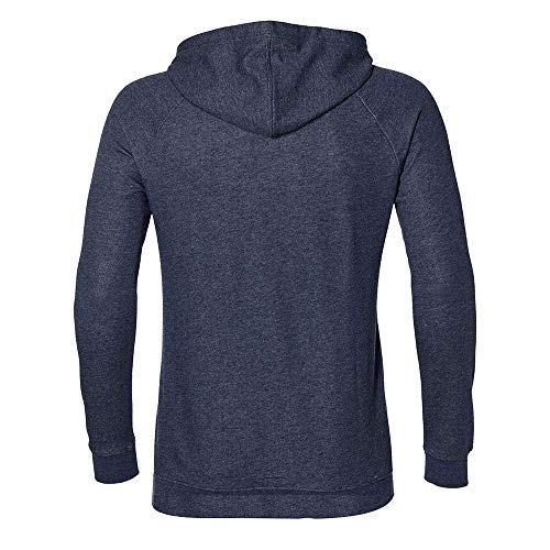 Asics SS20 Sweater, Peacoat Heather Blue, XL Unisex-Adult