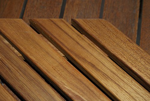 AsinoX TEK4A6161 - Tarima de ducha y baño, madera de teca