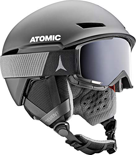 Atomic Revent Casco de esquí All Mountain, Unisex, XL (63-65 cm), Negro, AN5005736XL