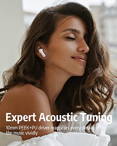 Auriculares Inalámbricos, Auriculares Bluetooth 5.0 con Micrófono, Sonido Estéreo Auricular Mini Twins In-Ear Auriculares con Caja de Carga, IPX7 Impermeable, Reproducción 25 Horas