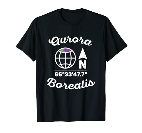 Auroras Boreales Camiseta