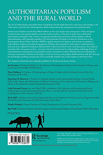 Authoritarian Populism and the Rural World (Critical Agrarian Studies)