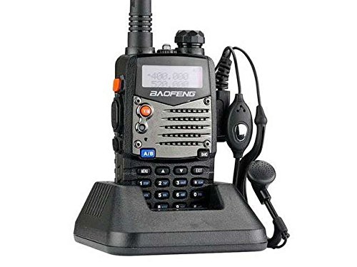 Baofeng UV-5RA - Walkie Talkie 5W FM Radio VHF con banda dual de doble frecuencia UHF DTMF VOX