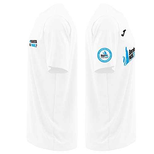 Barcelona Padel Tour | Camiseta Técnica de Manga Corta Te Gusta el pádel | Hombre | Estampación Especial de Pádel | Tacto Suave y Secado Rápido | Ropa Deportiva L