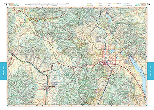 Benchmark Montana Road & Recreation Atlas, 5th Edition
