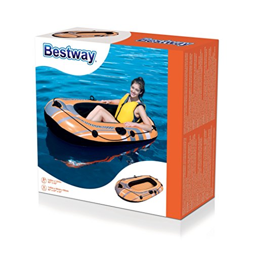 Bestway 61100 - Barca Hinchable Hydro-Force Kondor 2000 Para 1 Adulto y 1 Niño
