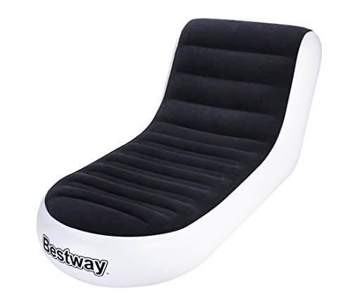 Bestway 75064 - Sofá Hinchable Extra Confortable Chaise Lounger 165x84x79 cm