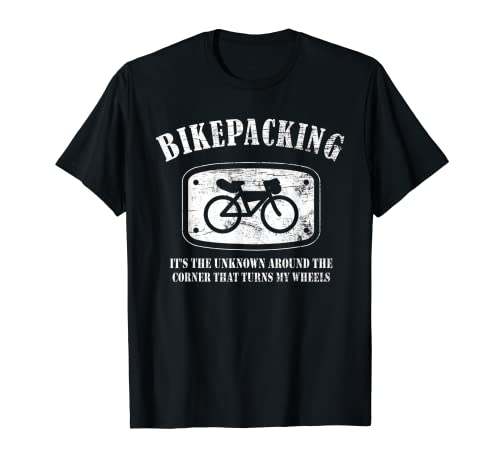 Bikepacking GravelBike Bicicleta Cicloturismo por Bikepacker Camiseta