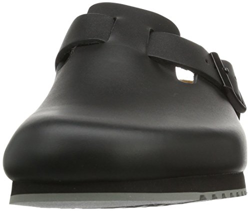 Birkenstock Schuhe Boston SL Naturleder Normal Black (060194) 42 Schwarz