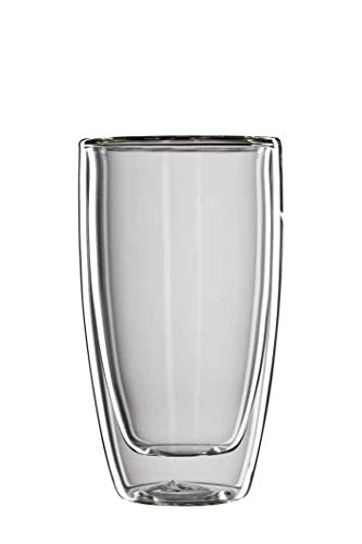 bloomix C-113-300-G Roma - Juego de 2 Vasos térmicos con Doble Pared para café Latte Macchiato