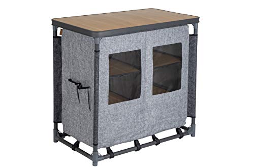 Bo-Camp Urban Outdoor Urban Outdoor - Mueble de cocina (85 x 48 x 83 cm), color gris