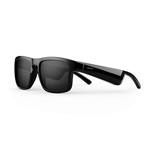 Bose Frames Tenor - Gafas de sol Bluetooth con Audio, rectangulares y polarizadas, Negro