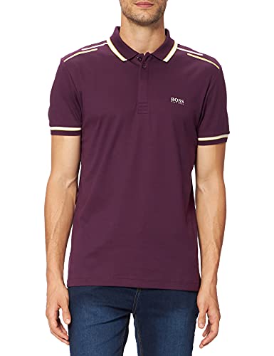 BOSS Paule 2 Camisa de Polo, Medium Purple510, L para Hombre