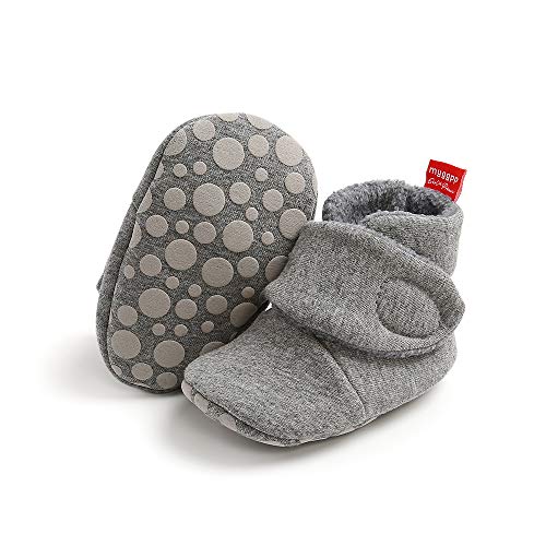 Botas para Bebés, TMEOG Botines de Lana para Bebés Recién Nacidos Zapatillas para Pequeños Primeros Pasos para Bebés y Niños Calcetines Cálidos de Invierno Zapatos